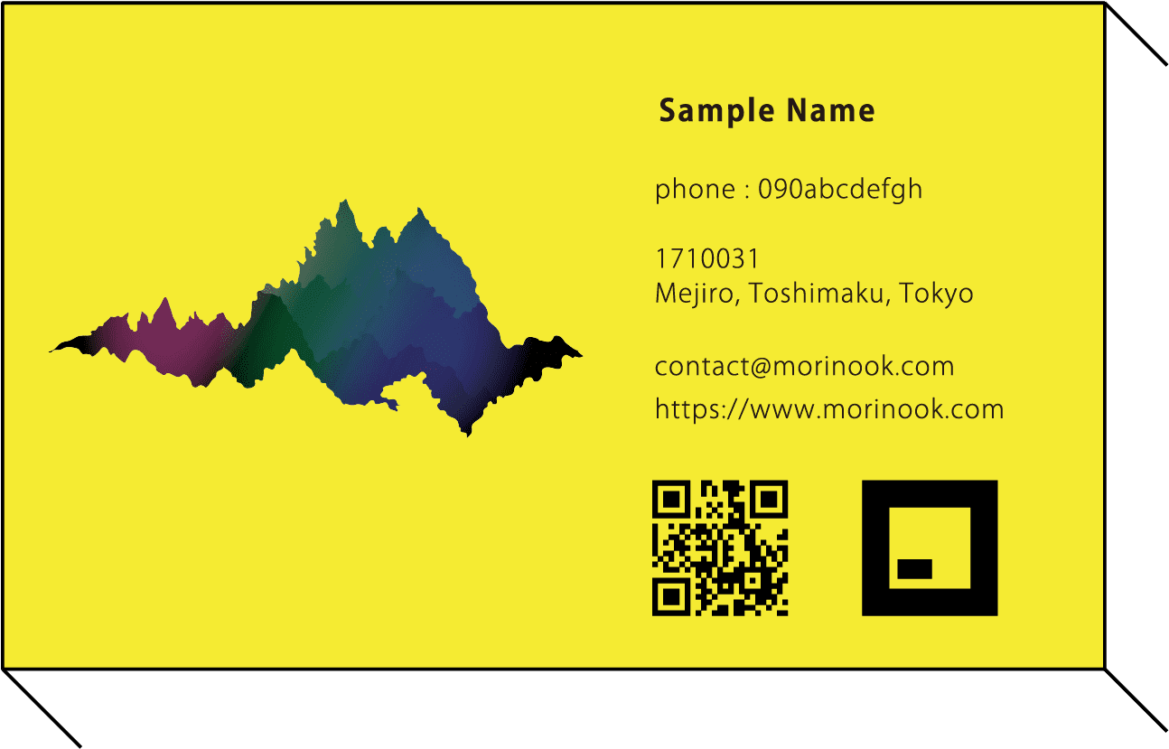 SAMPLE name-card A