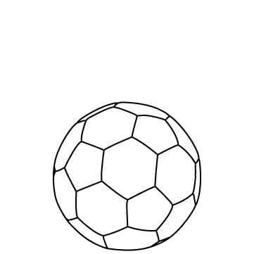 サッカーボールのサムネイル