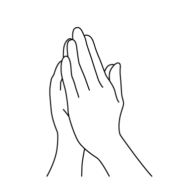 祈る手のサムネイル